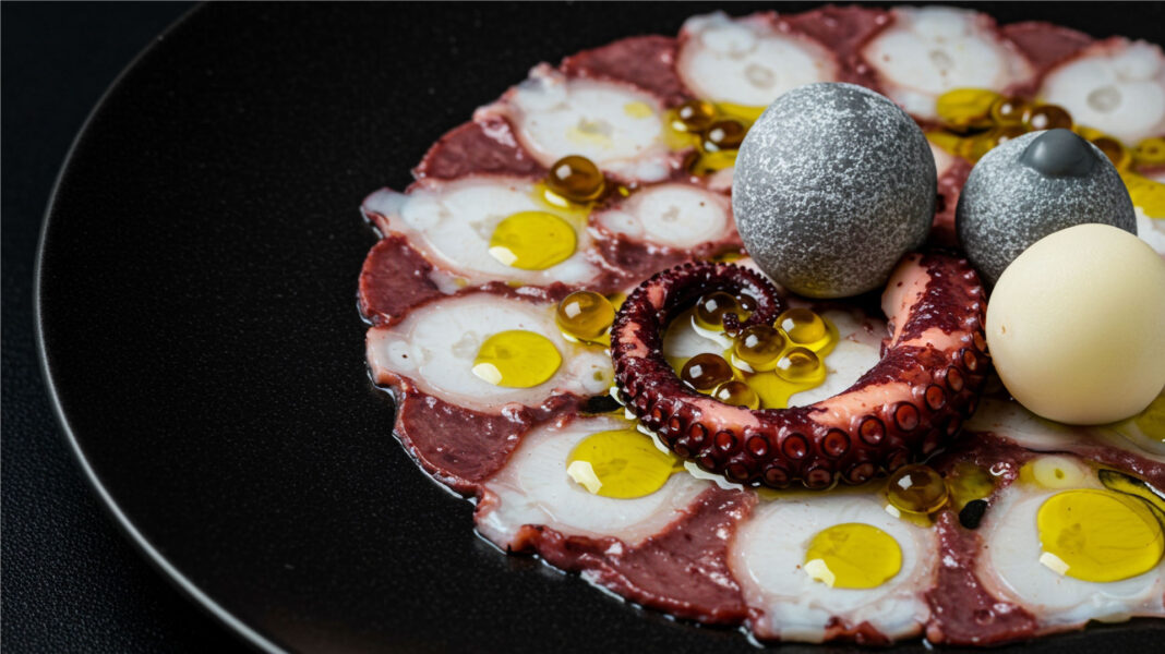 Carpaccio de pulpo