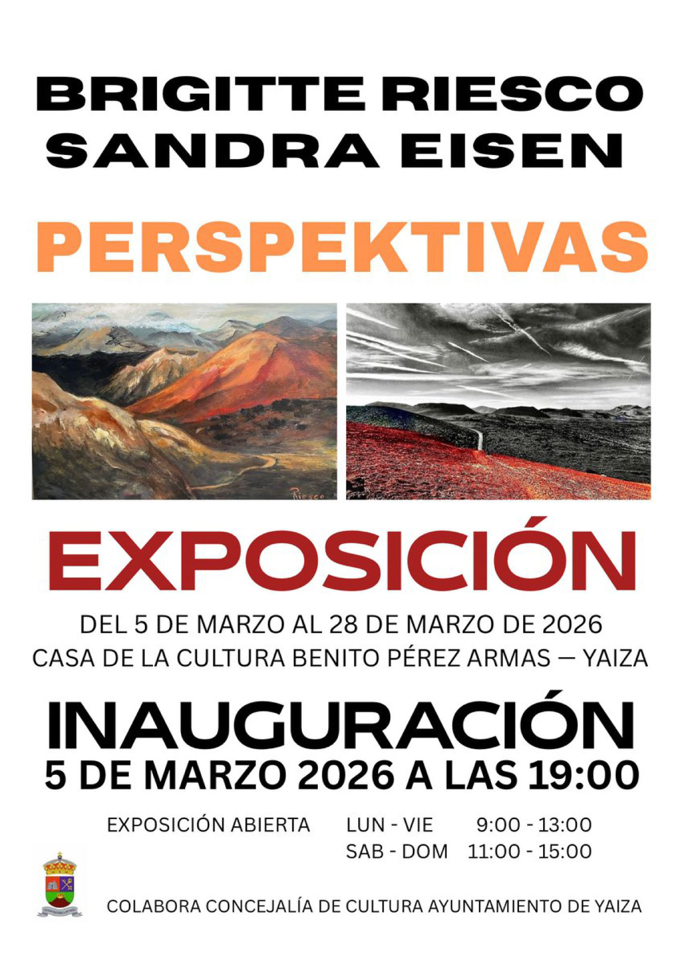 Brigitte Riesco y Sandra Eisen