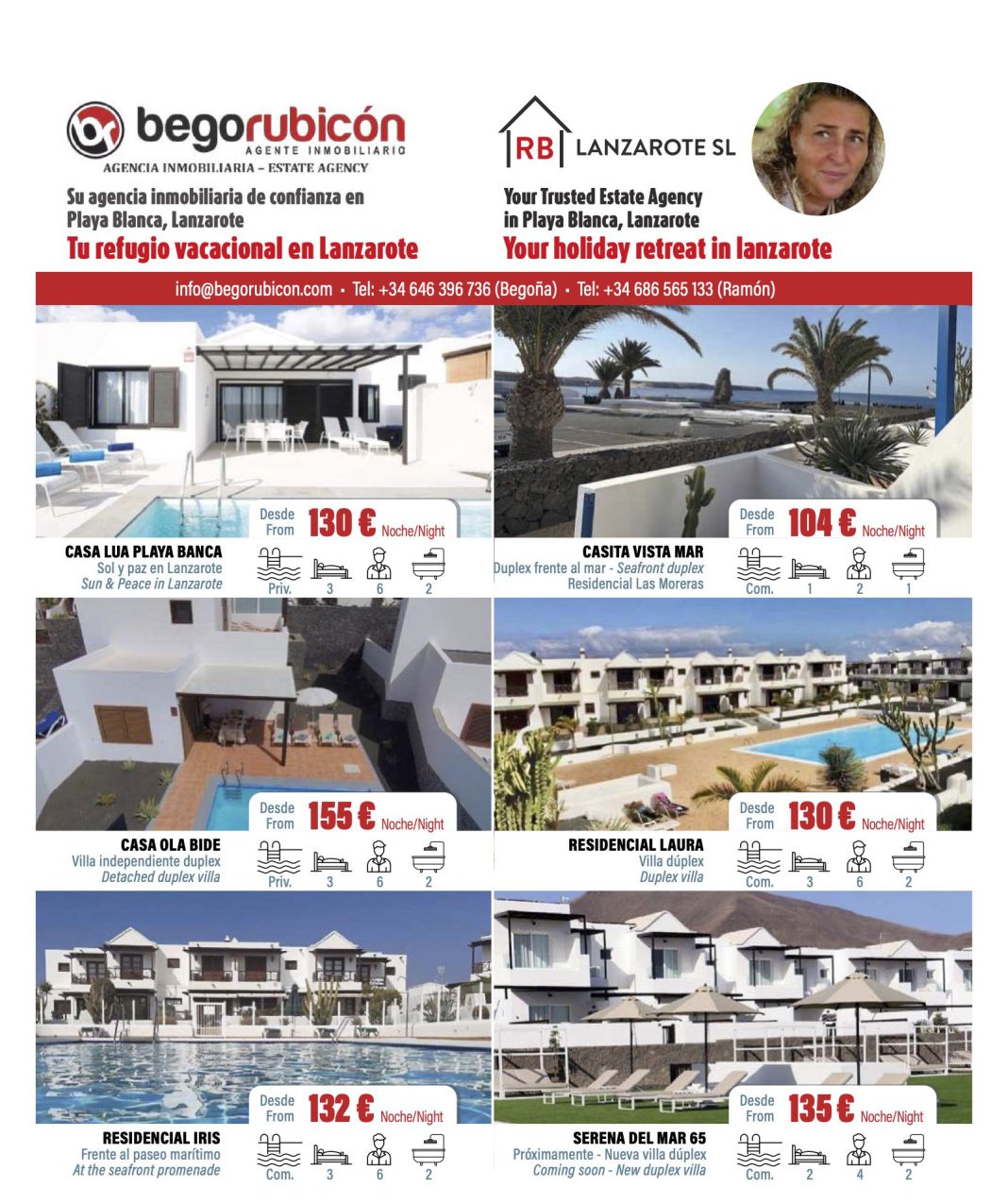 ALQUILER VACACIONAL EN LANZAROTE