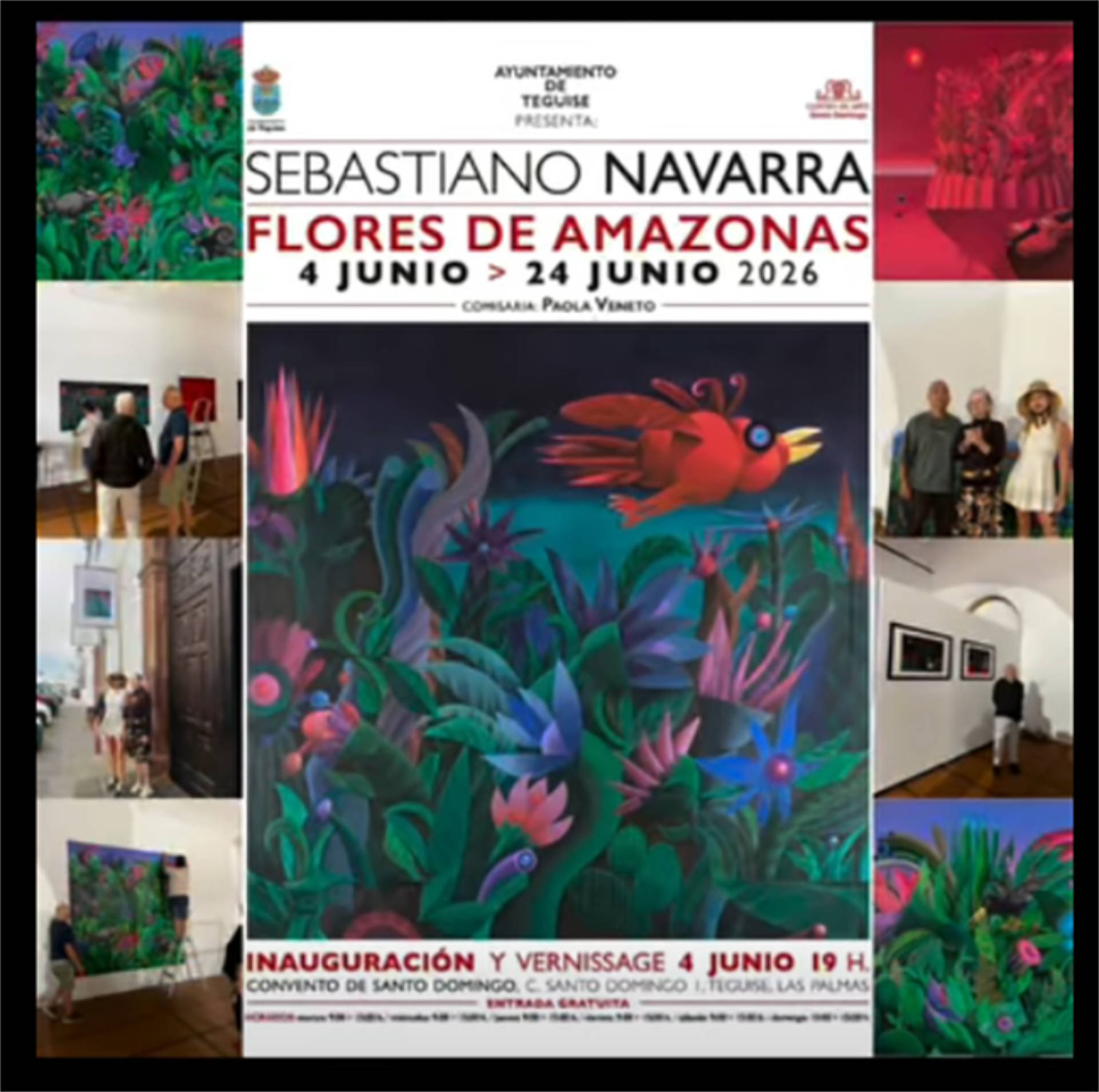 EXPOSICIONES.Flores del Amazonas