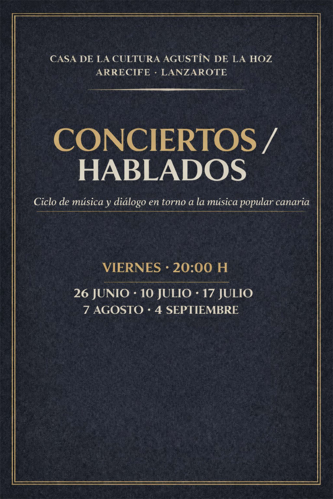Conciertos hablados
