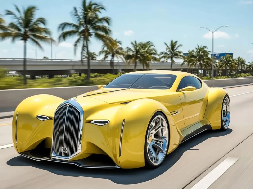 Coches creados con IA