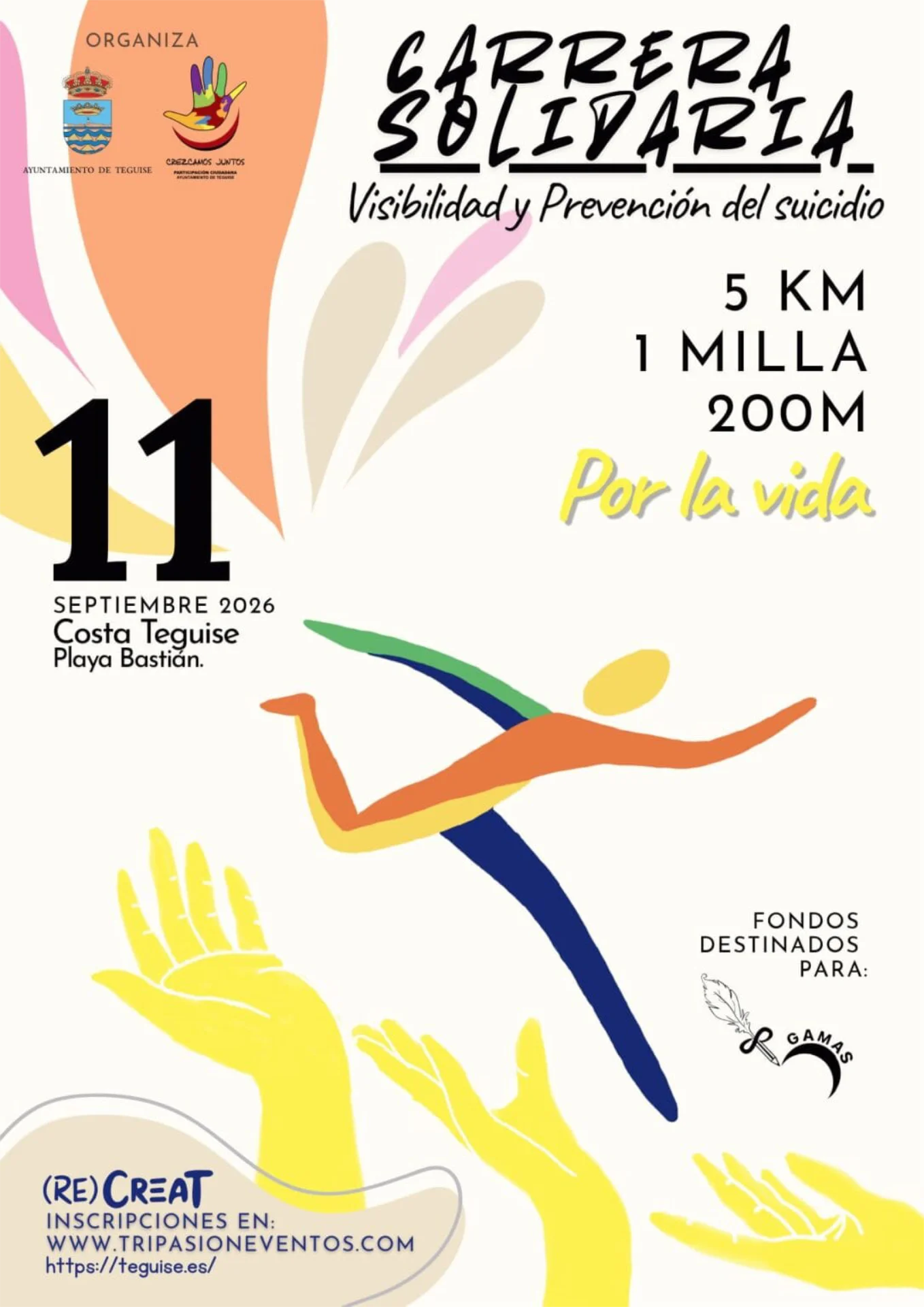 II Carrera SOLIDARIA (RE) CREAT por la vida 2026