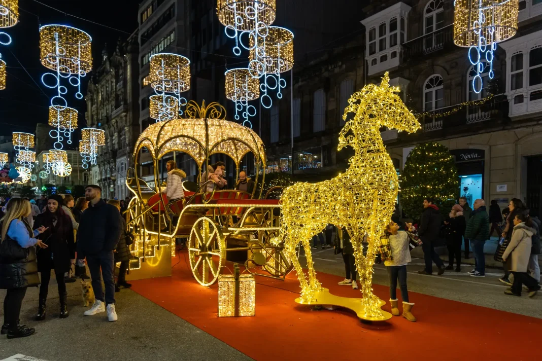 Vigo por Navidad, un despliegue espectacular de luces