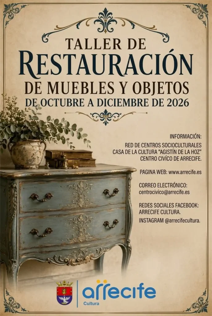 Restauración de muebles y objetos