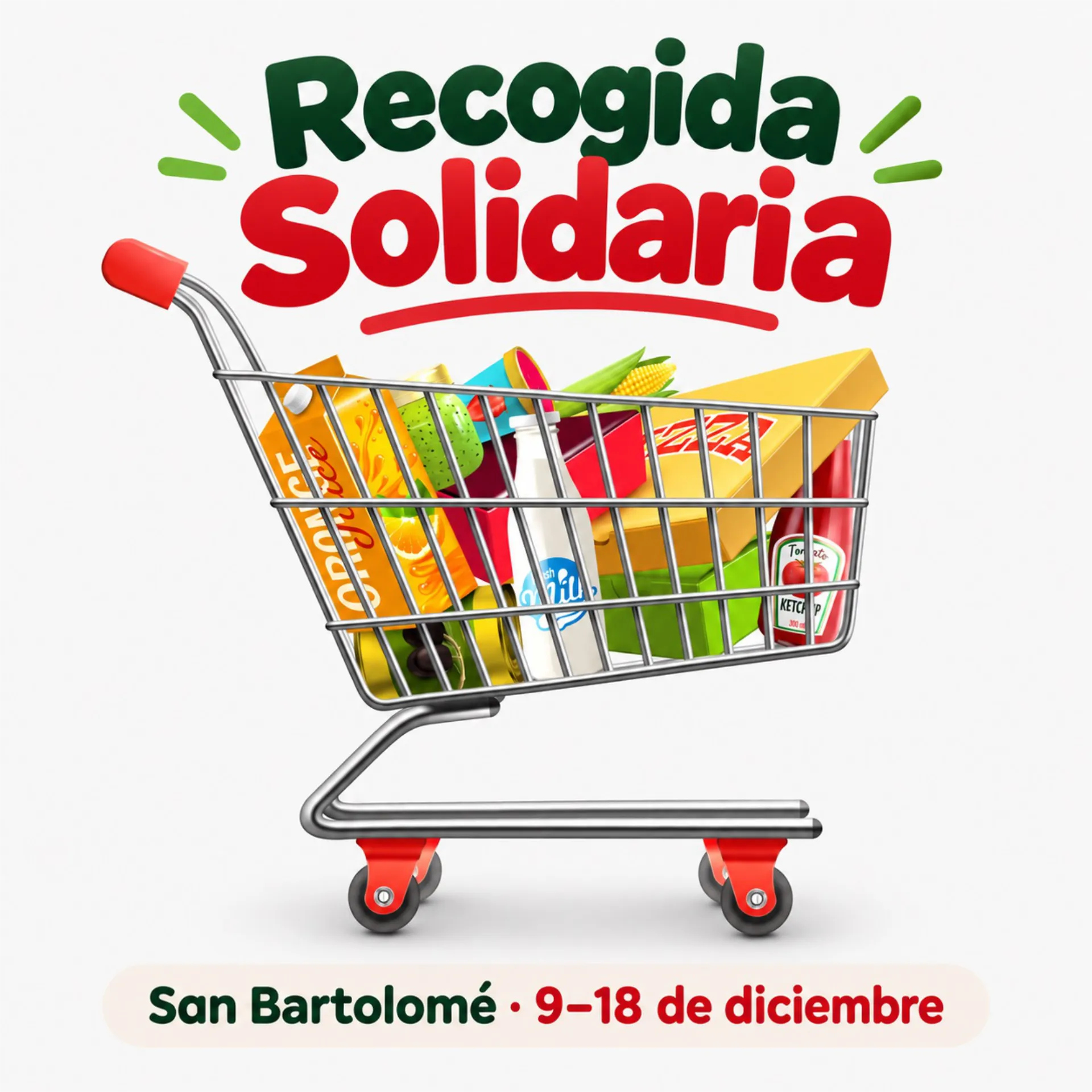 Recogida solidaria – Banco de Alimentos de San Bartolomé