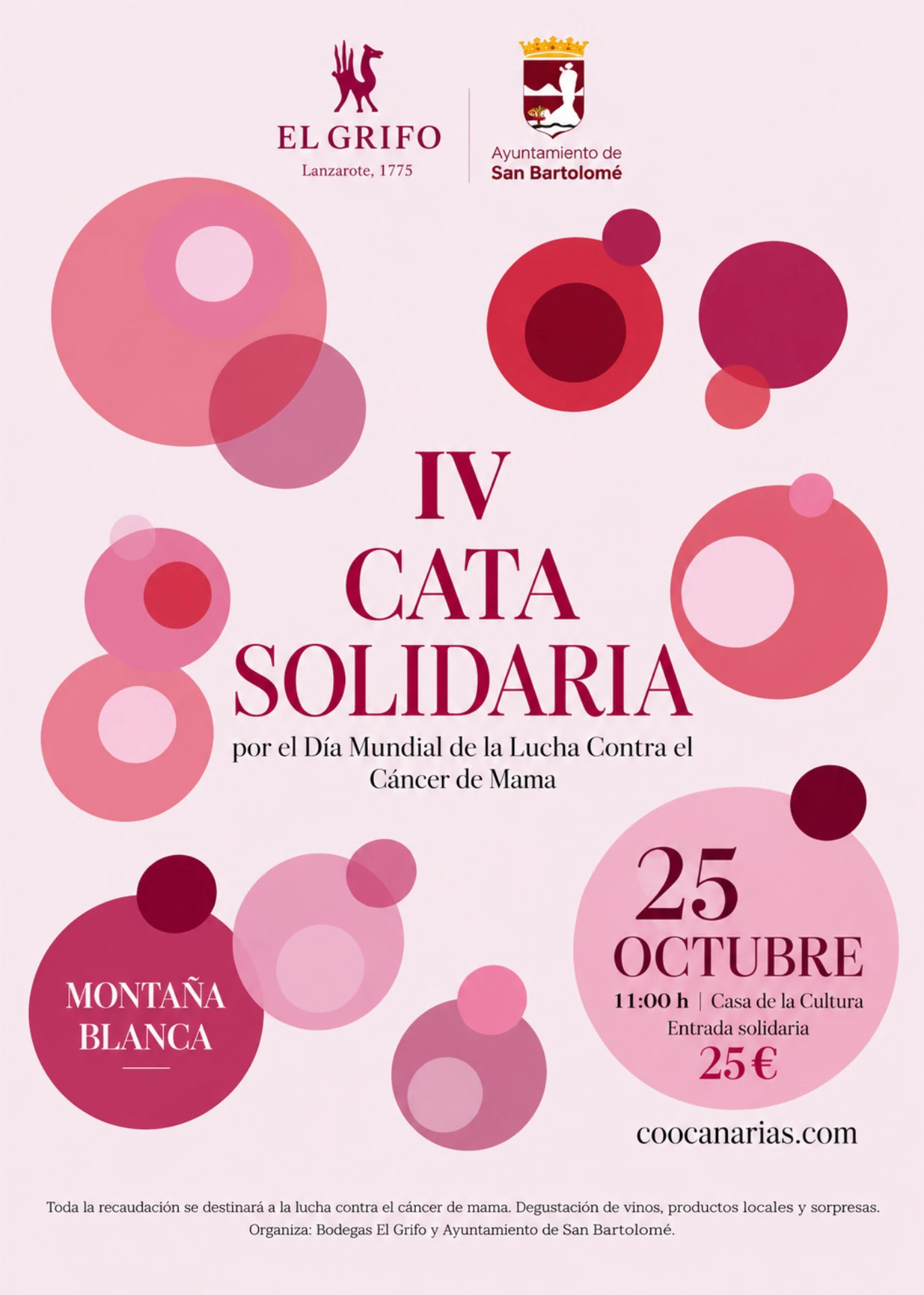 IV Cata Solidaria ‘El Grifo’ – Lucha contra el cáncer de mama