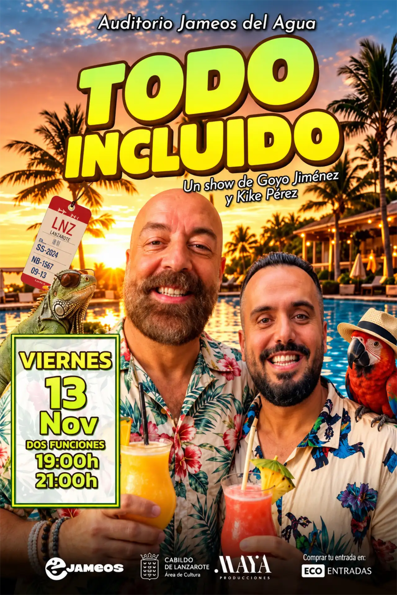 Todo incluido – Kike Pérez y Goyo Jiménez (Sesión 1)